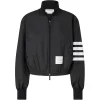 Breanna Stewart WNBA Playoffs New York 2026 Black Bomber Jacket Shop now