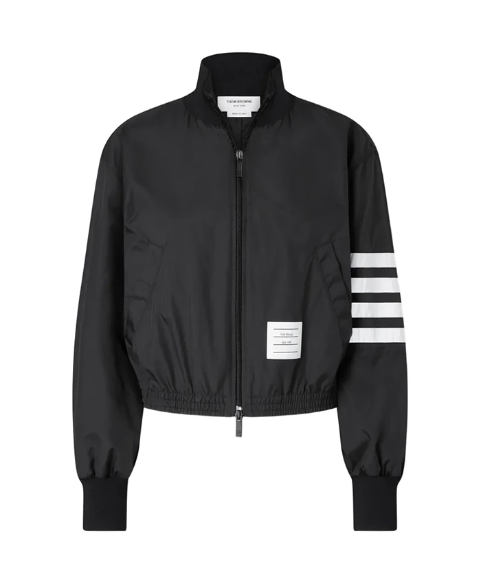 Breanna Stewart WNBA Playoffs New York 2026 Black Bomber Jacket Shop now