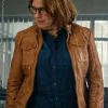 Britta Sköld TV Series Blood Sacrifice 2026 Anna-Maria Käll Brown Leather Jacket