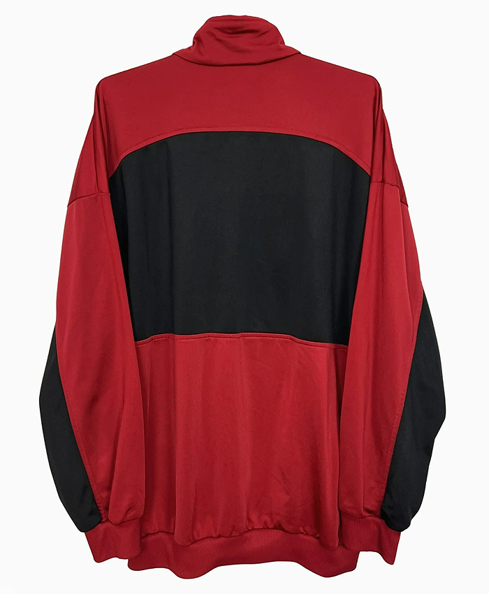 Buy 1990 Vintage Liverpool FC Adidas Red and Black Color Block Track Jacket