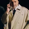 Buy Adidas Leaks Story Juventus Manager Luciano Spalletti Beige Trench Coat Front
