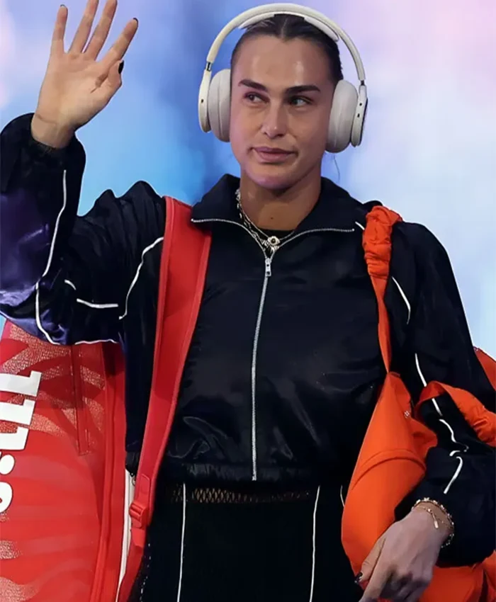 Buy Aryna Sabalenka US Open Tennis 2026 Blue Track Jacket On Sale