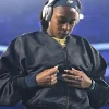 Buy Coco Gauff 2026 US Open Black Oversized Bomber Jacket On Sale