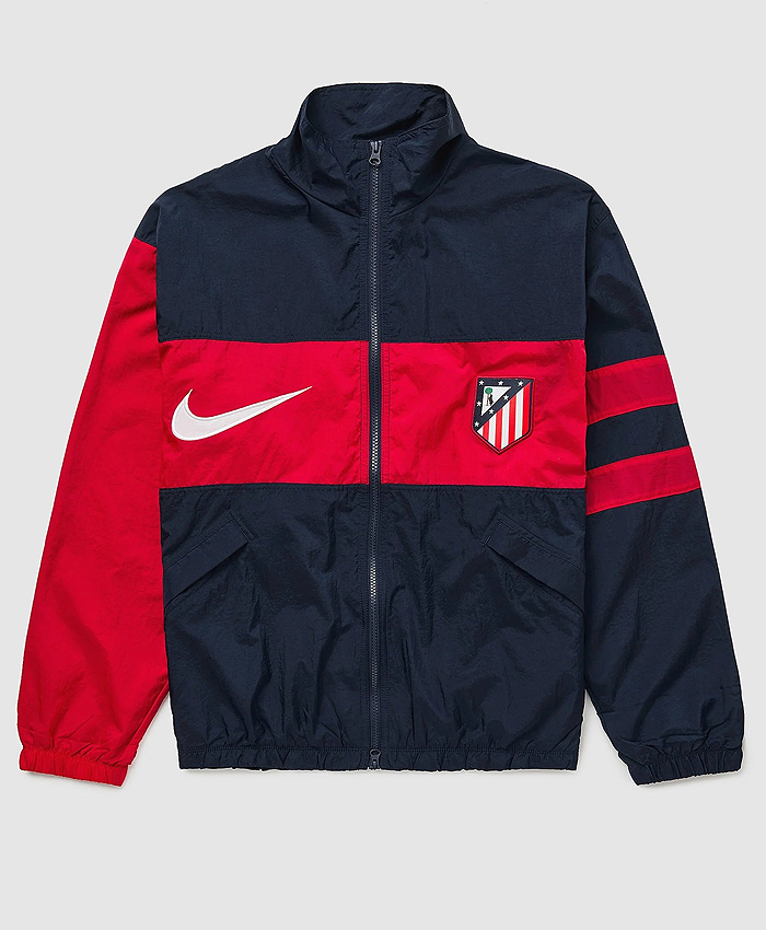 Buy Jonathan David Atlético Madrid Third Nike Repel i96 Red and Blue Track Jacket