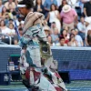 Buy Kid Super US Open 2026 Naomi Osaka Custom Oversized Fur Collar Colorful Painted Coat Side View
