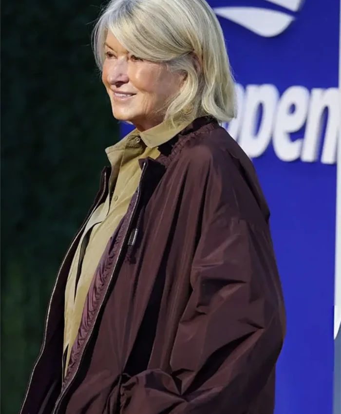 Buy Martha Stewart 2026 US Open Tennis Championships Burgundy Jacket