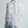 Buy Naomi Osaka US Open Second Round 2026 Back Flair White Racquet Jacket Back View