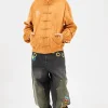 Buy Neptun x Sonic 2026 Orange Suede Leather Jacket On Sale