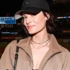 Buy New York Yankees Stadium Jaimie Alexander Beige Jacket Front