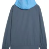 Buy Now Manchester City 2026 Erling Haaland Blue Hooded Jacket Back View