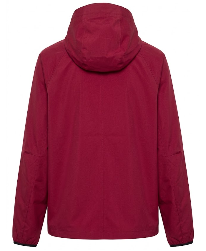 Buy Pedri FC Barcelona Pre Match Nike Tech Red Hooded Jacket Back