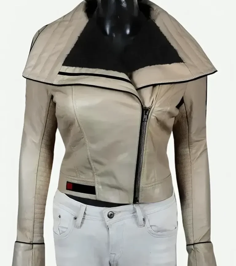 Buy Qi’ra Solo Movie A Star Wars Story Emilia Clarke Leather Jacket On Sale