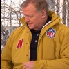 Buy Roger Goodell NFL Kangaroo Jacket for Men and Women Front View