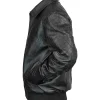 Buy Spider Man Black Real Leather Bomber Jacket for Men and Women