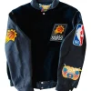 Buy Suns x Jeff Hamilton x Andrea Bocelli Black Letterman Varsity Jacket