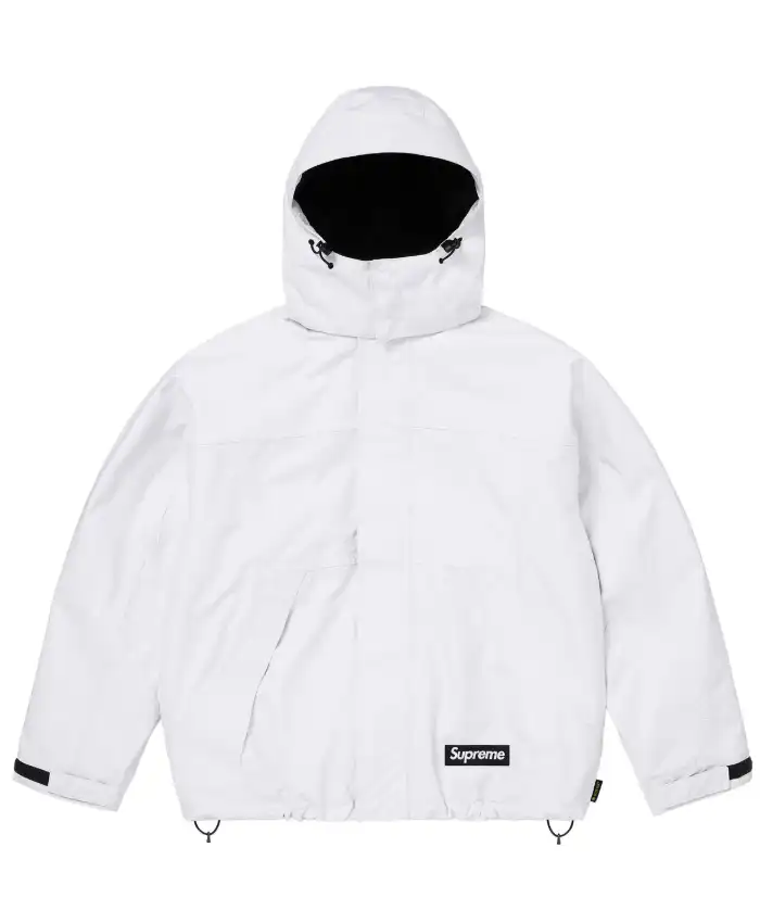 Buy Supreme x POPEYE FW26 AOI GORE-TEX White Hooded Jacket On Sale