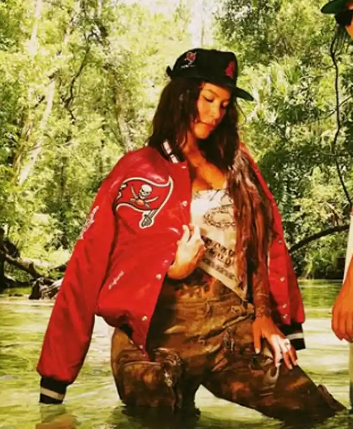 Buy Tampa Bay Buccaneers Raised By The Bay Red Bomber Jacket