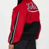 Buy Von Dutch Twill Red and Black Bomber Racing Jacket Back View