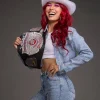 Buy WWE NXT Champion 2026 La Catalina Blue Cropped Denim Jacket