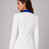 Buy Zeta Phi Beta Sorority One Button Handmade Blazer White Back