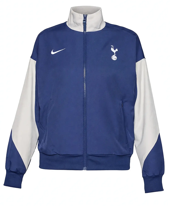 Canadian Actress Taylor Russell Tottenham Blue Track Jacket On Sale