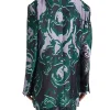 Carol TV Series Leanne S02 Kristen Johnston Abstract Floral Single Breasted Blazer Back View