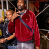Ce­line Bur­gundy Vel­vet Tri­om­phe Track Jack­et