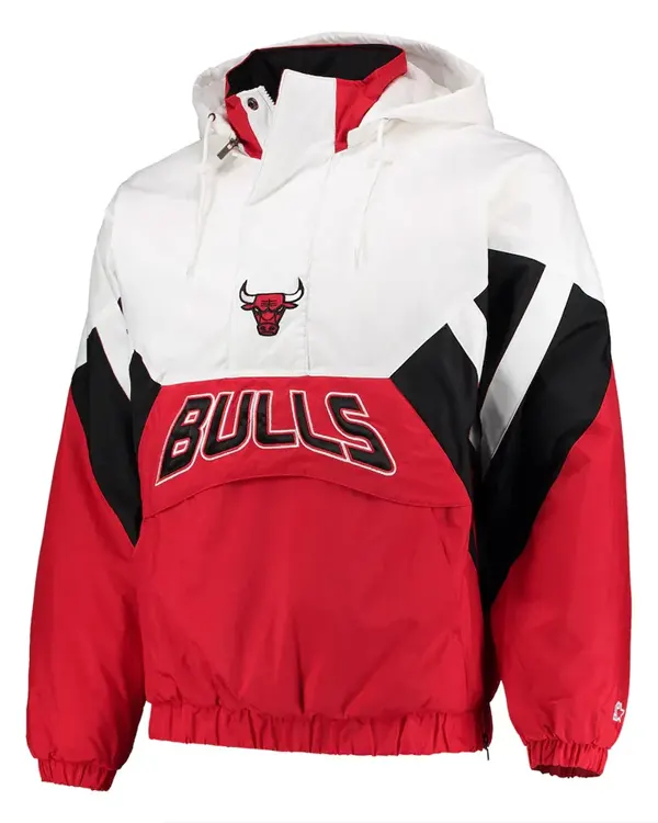Chicago Bulls Starter The Line-Up Oxford Hooded Jacket
