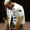 Chris Brown The R&B Tour 2026 Vanson x 7uice x NBPA Leather Racing Jacket - Copy