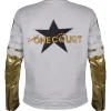 The R&B Tour Chris Brown Vanson leather racing jacket in black