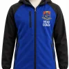 Coach Thomas Cadrot TV Series Crew Girl 2026 Blue & Black Hooded Track Jacket