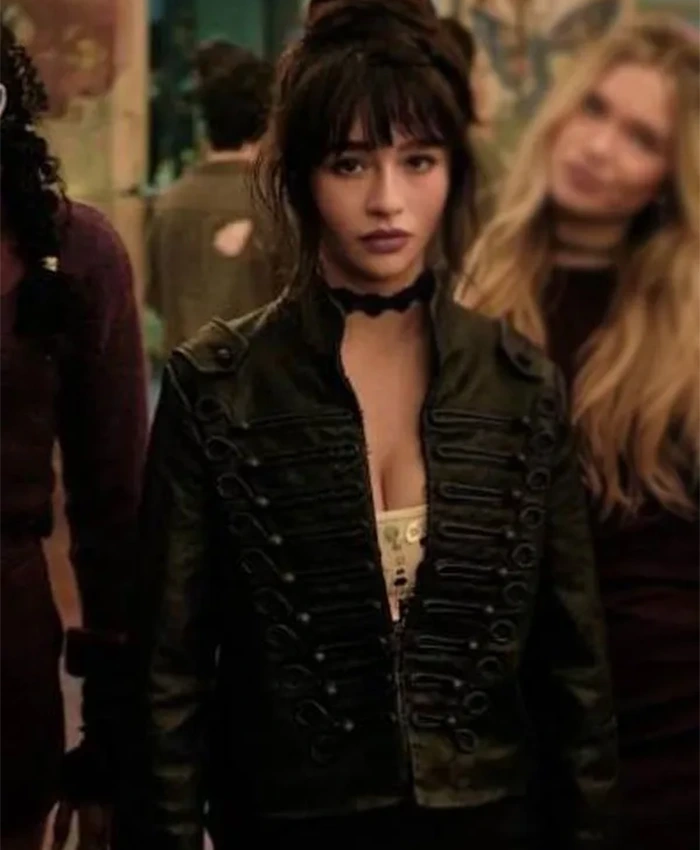 Coven Academy S01 Malina Pauli Weissman Leather Jacket