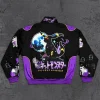 Dbruze Creatures of Darkness Pokémon Black and Purple Racing Jacket
