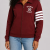 Deborah Wayne TV Series A Different World 2026 Maleah Joi Moon Maroon Hillman College Zip Up Jacket