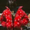Denim Tears Unveils FW26 Red Puffer Jacket