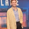 Di Tom Radley TV Series The Blame 2026 Douglas Boot Beige Cotton Blazer