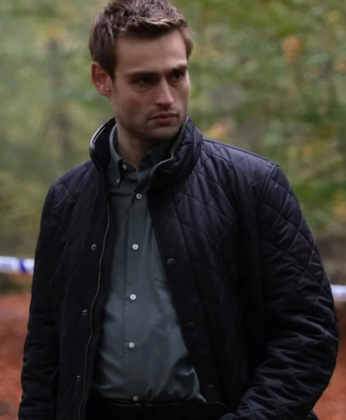 Di Tom Radley TV Series The Blame 2026 Douglas Booth Quilted Jacket