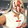 Dragon Lee Wrestling Gear 2026 White Vest