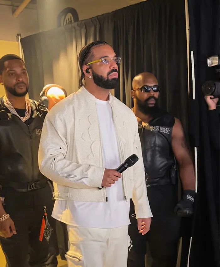 Drake World Tour 2027 Off-White Jacket
