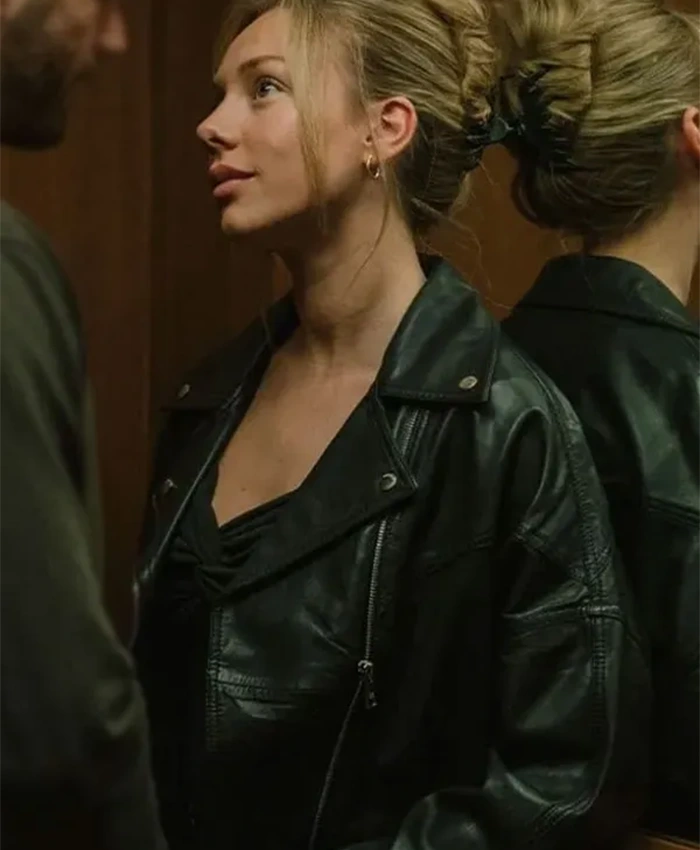Drawn Together Marfil Cortés Biker Leather Jacket