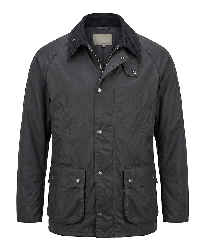 Eddie Halstead TV Series The Gentlemen 2026 Theo James Black Jacket Front