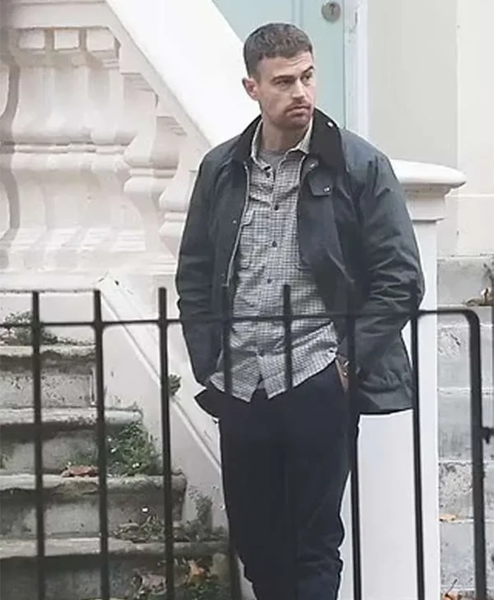 Eddie Halstead TV Series The Gentlemen 2026 Theo James Black Jacket