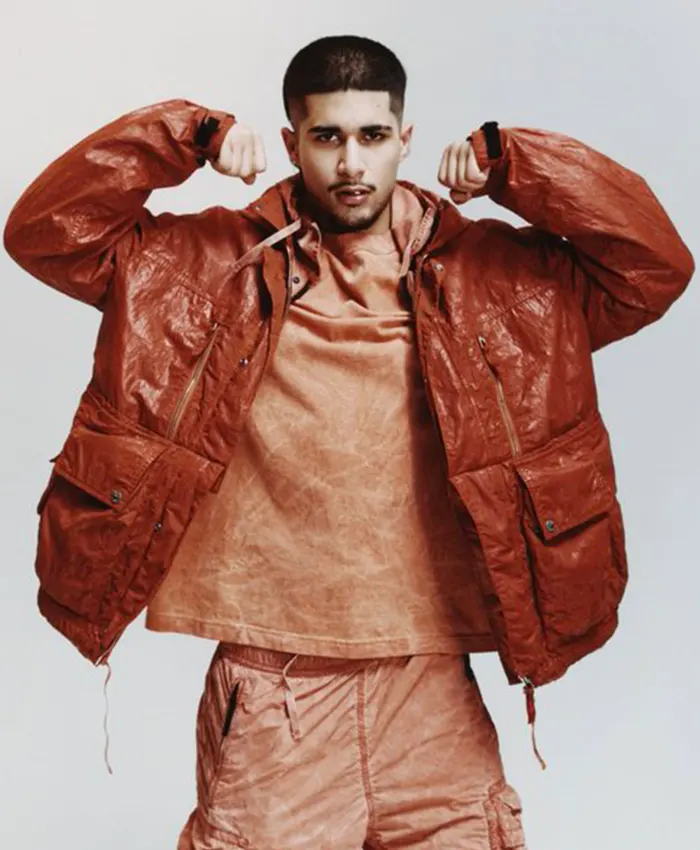 Fakemink Stone Island FW26 Rust Hooded Jacket