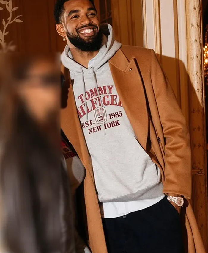 Fashion Show Spring 2027 Karl-Anthony Towns Brown Wool Trench Coat