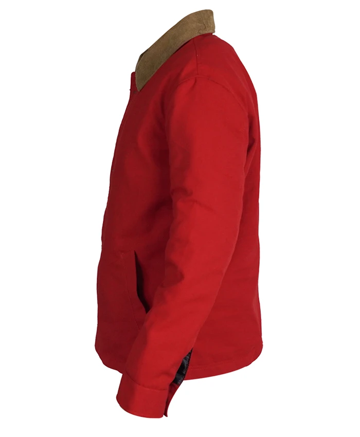 Get Now The Men's abercrombie Canvas Fireman Clasp Jacket Side