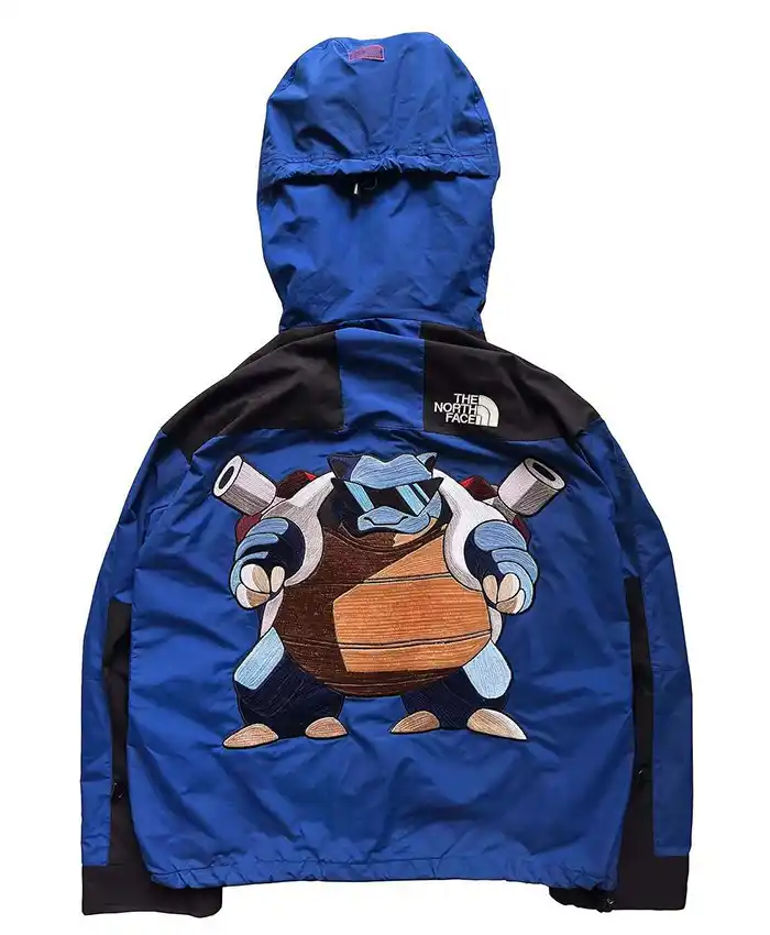Get Pokémon x North Face Mountain Multicolor Hooded Jacket On Sale