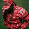 Get the P3ezy Denim Tears Unveils FW26 Collection Red Puffer Jacket