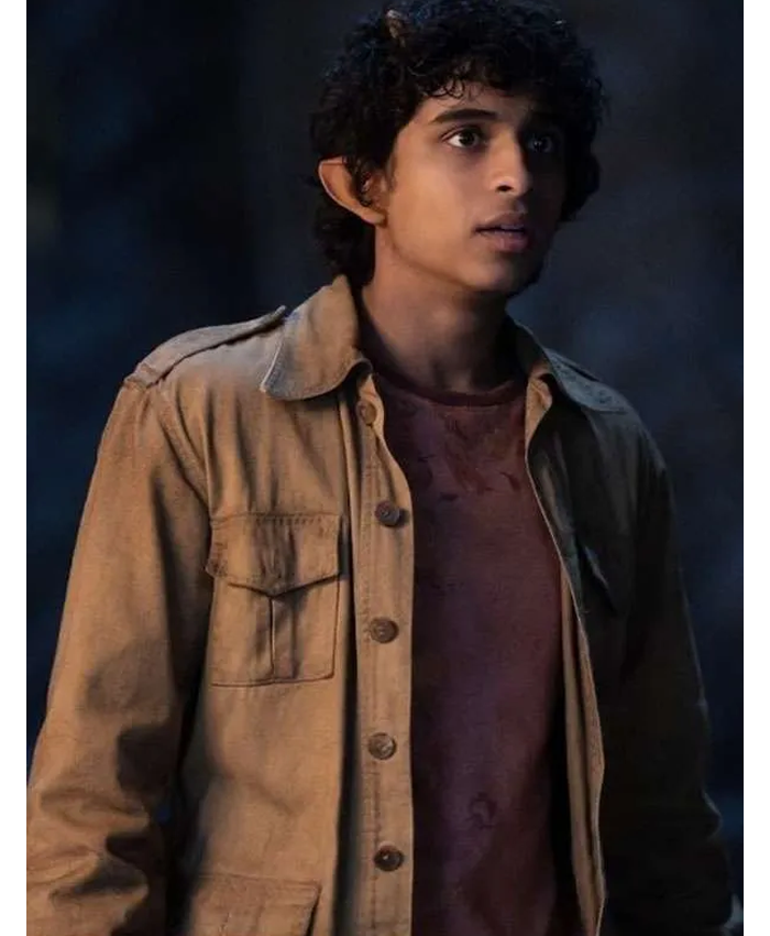 Grover Underwood Percy Jackson and the Olympians Brown Jacket