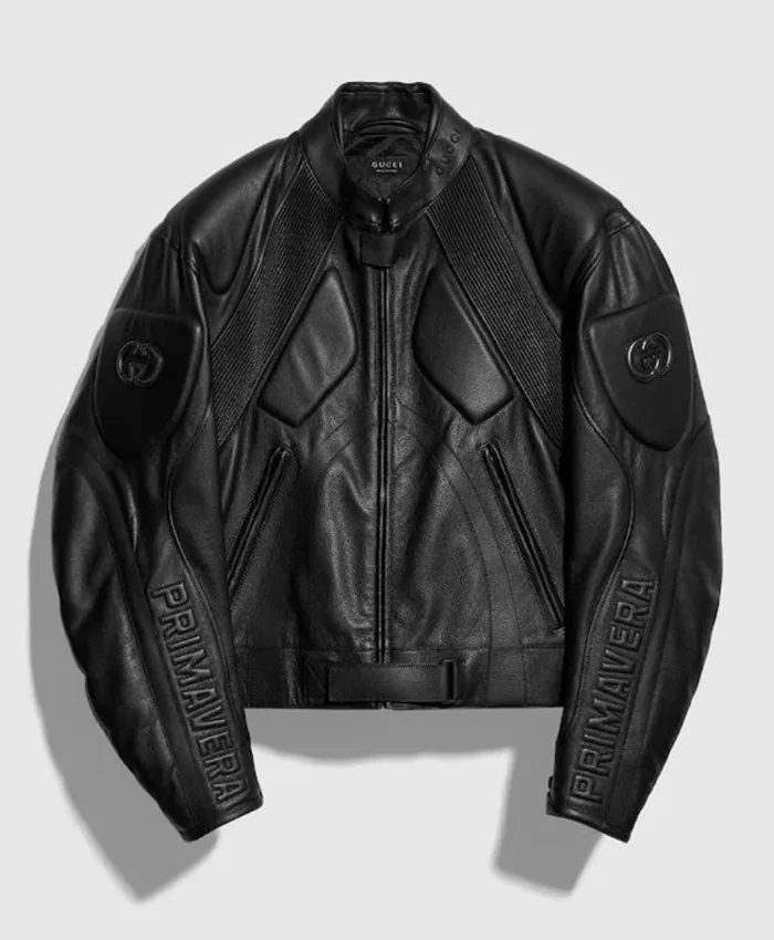 Gucci Primavera 2026 Runway Leather Moto Jacket