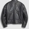 Gucci Primavera Collection 2026 Runway Black Leather Moto Jacket